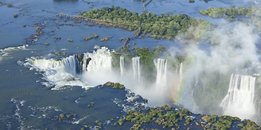 Utsikt over Iguazú